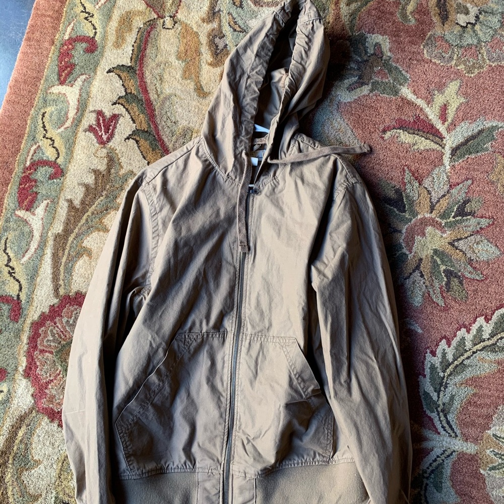 H&M Jacket, tan with Hood